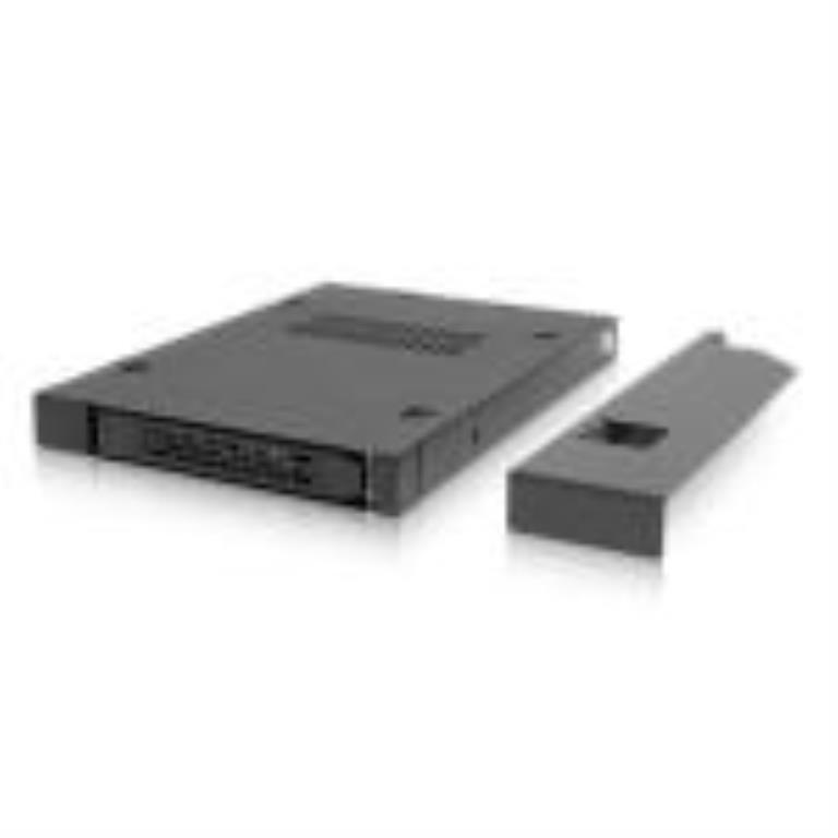 IcyDock ToughArmor MB411SKO-B - 2.5? SATA/SAS HDD/SSD Rugged Full Metal Mobile Rack for Slim ODD or Slim FDD Bay