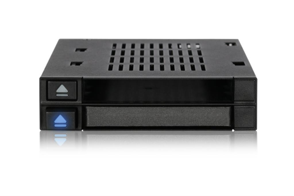 IcyDock flexiDOCK MB522SP-B - Dual 2.5? SSD Dock Trayless Hot-Swap SATA / SAS Mobile Rack for Ext 3.5? Bay
