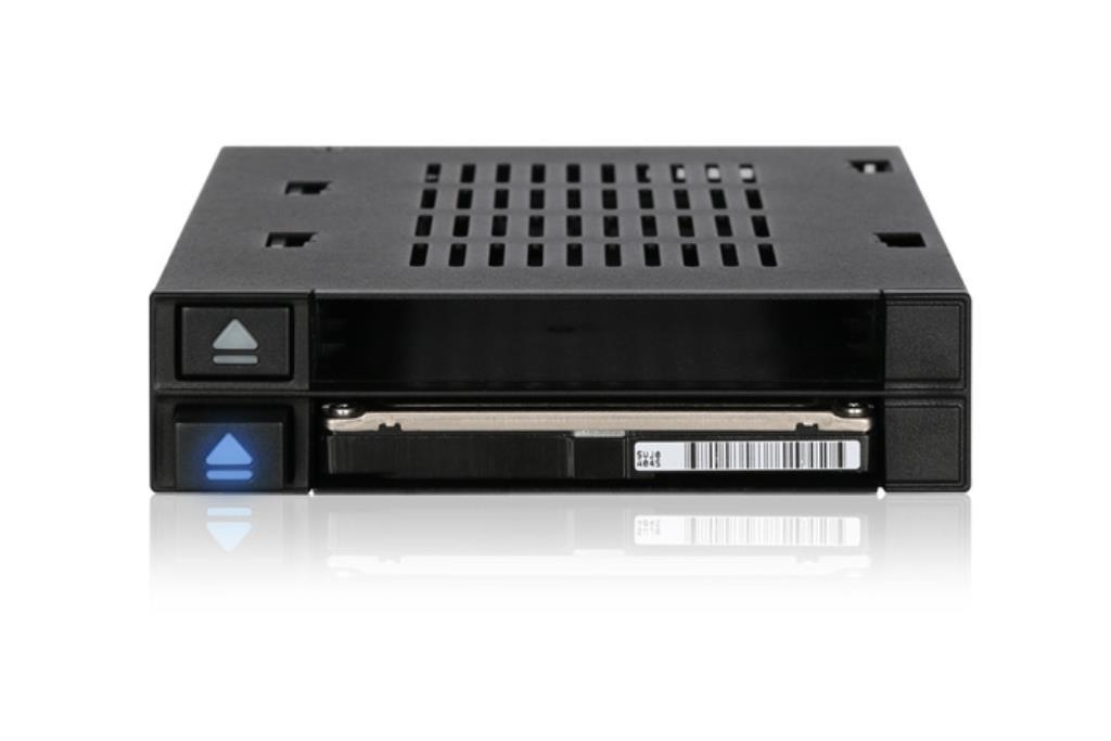 IcyDock flexiDOCK MB522SP-B - Dual 2.5? SSD Dock Trayless Hot-Swap SATA / SAS Mobile Rack for Ext 3.5? Bay