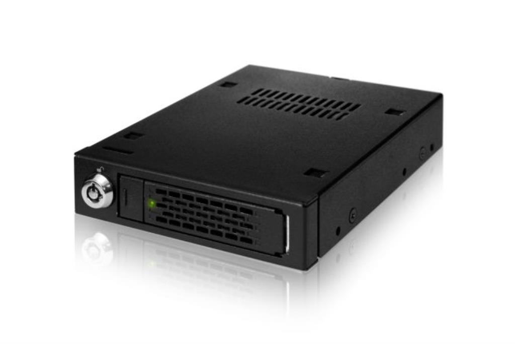 IcyDock ToughArmor MB991IK-B - Rugged Full Metal 2.5? SAS/SATA HDD & SSD Mobile Rack for External 3.5" Drive Bay
