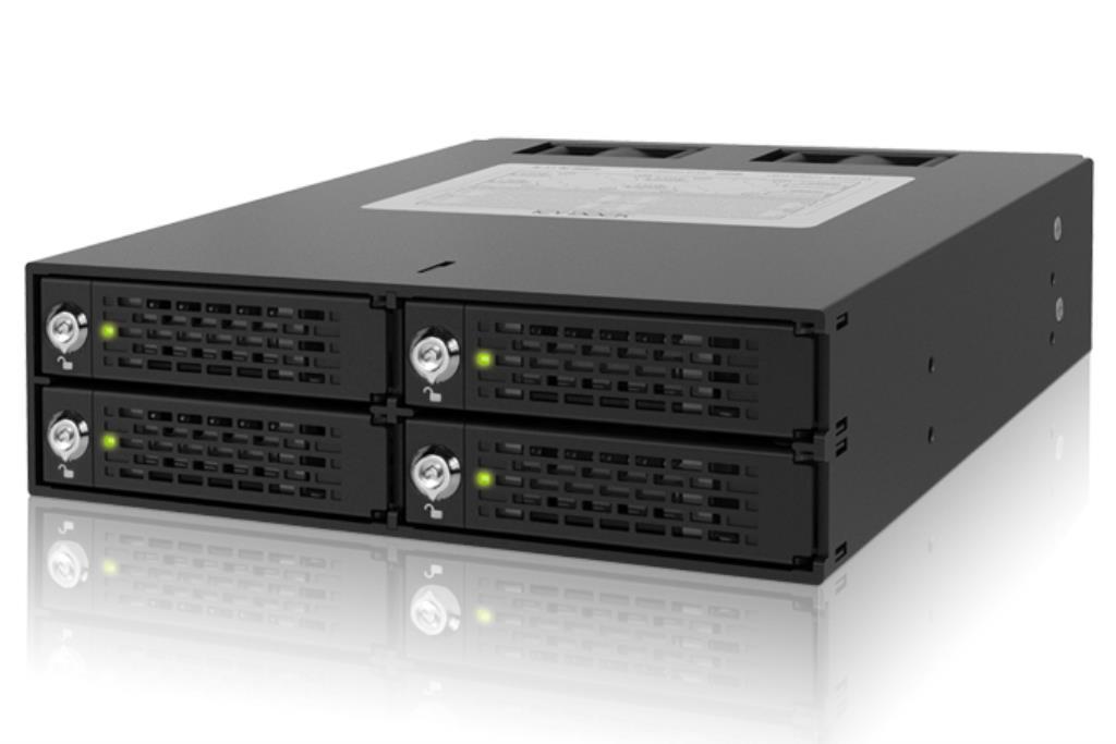 IcyDock ToughArmor - Bays 5,25 per 4 HDD/SSD SAS/SATA - con cassetti - Prezzo speciale fino ad esaurimento scorte
