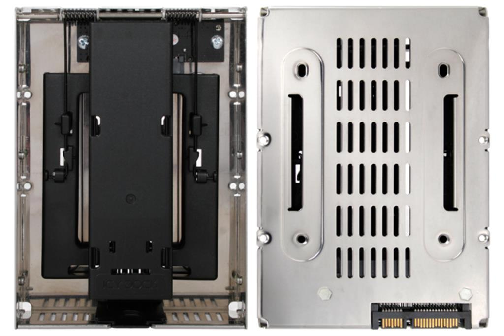 IcyDock EZConvert Air MB382SP-3B - Open Air 2.5? to 3.5? SAS / SATA (22pin) HDD & SSD Converter / Mounting Kit