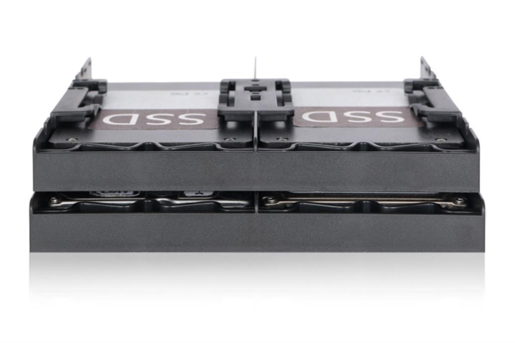 IcyDock FLEX-FIT Quattro MB344SP - 4x2.5? HDD / SSD Bracket for External 5.25? Bay