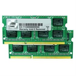 SO-DIMM 4 GB DDR3-1600 2x kit doppio da 2 GB F3-12800CL9D-4GBSQ SQ Lite Vendita al dettaglio