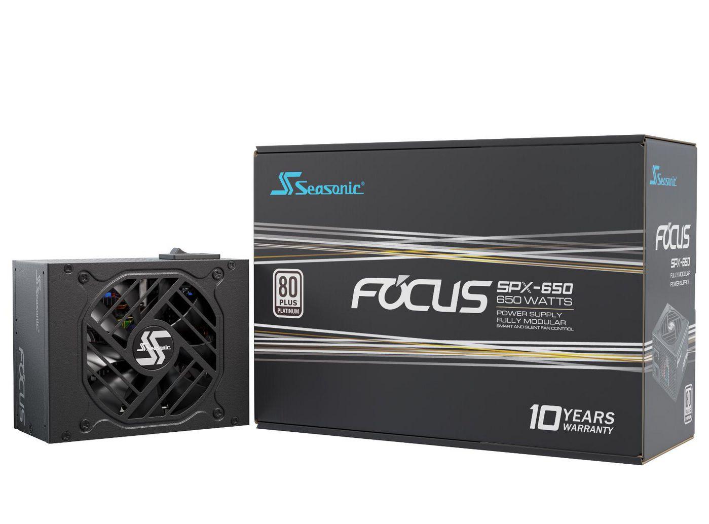 FOCUS SPX-650 nero Gestione cavi 4x PCIe 650 watt