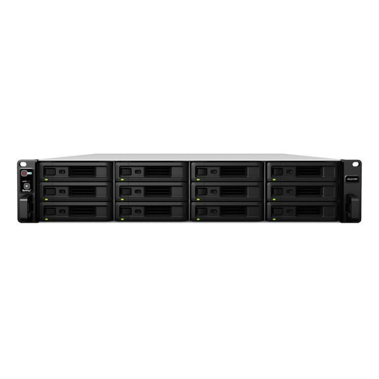 Box di Espansione Synology Rack RX1217RP (2 U) (Senza HDD) - Supporta 12xHDD/SSD SATA 6Gb/s - Consegnato senza rail kit - Neces