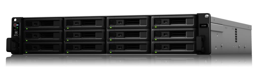 Kapazitt 12x 2.5"/3.5" SAS 12Gb/s Hot-Swap Anschluss 2x Gb LAN 1x 10GBase-T 2x USB 3.0 1x PCIe 3.0 x8 1x Expansionport RAID 0