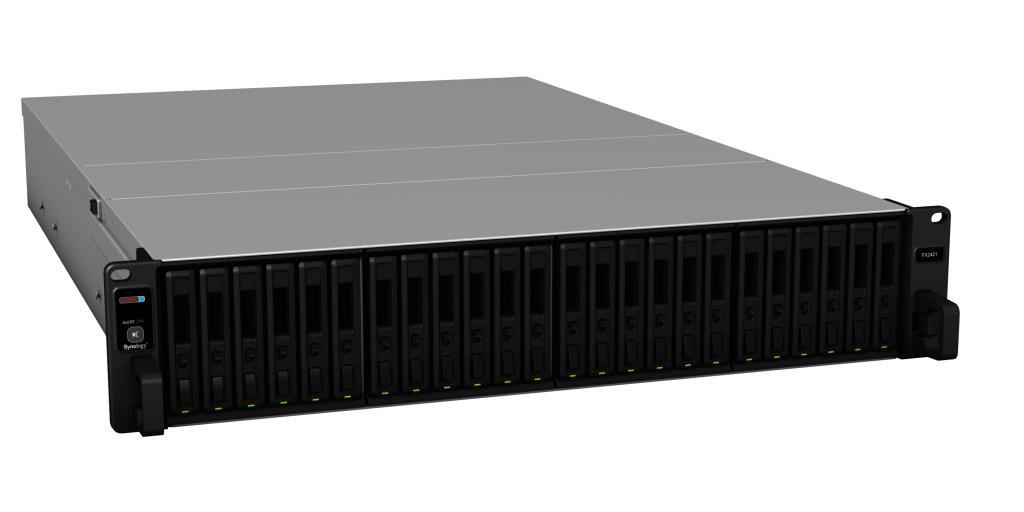 Scheda di espansione Synology Rack ( 2U ) FX2421 - Box vuoto - 24 bays 2.5" - Alimentazione ridondante