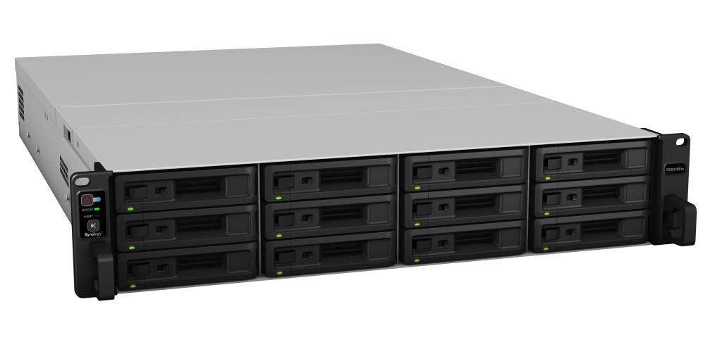 NAS Synology Rack ( 2U ) RS3621RPXS - Box vuoto - 12 bays 3.5"/2.5" - Alimentazione ridondante