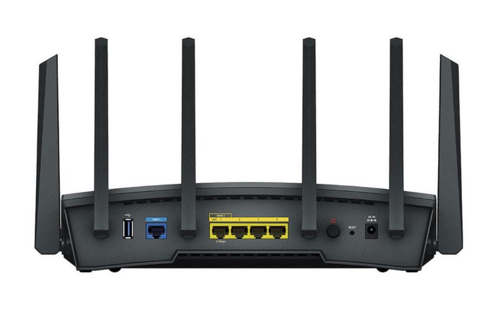 WAN 1x 2.5GBase-T LAN 1x 2.5GBase-T Wireless WLAN 802.11a/b/g/n/ac bertragungsrate 574Mbps (2.4GHz) 6005Mbps (5GHz) Sicherh