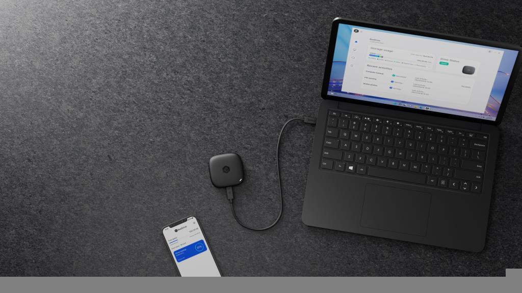 SYNOLOGY BeeDrive 1Tb - Hub compatto e portatile completo di un SSD interno con funzionalitÃƒÆ’Ã‚Â  di archiviazione,