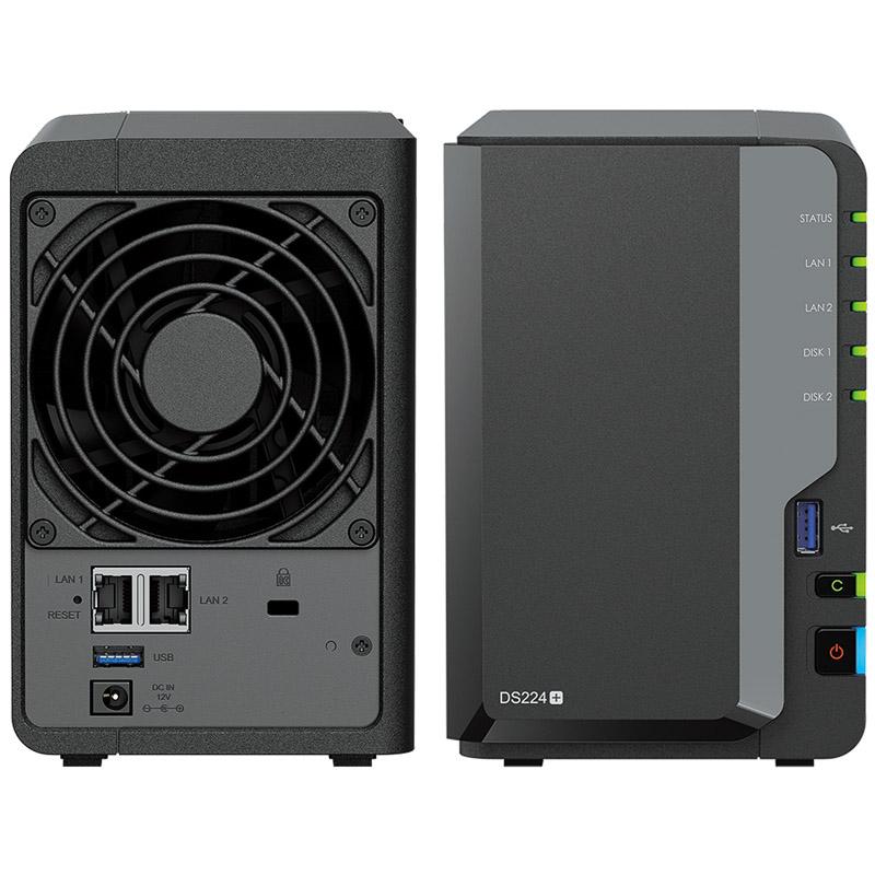 Drive bays 2x CPU Quad-core Intel x64 Memory 2Gb Power consumption (access) 15W Power consumption (drive hibernation) 4.5W