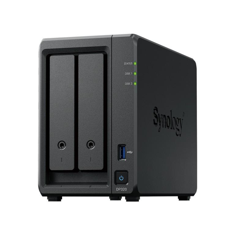 NAS Synology ActiveProtect DP320 - Box equipaggiato di 2 hdd da 8TB - Alimentazione esterna