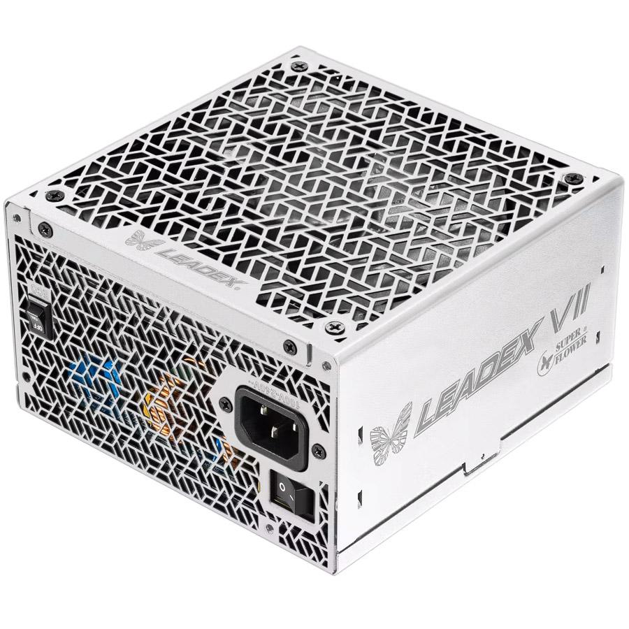 Super Flow Computer Leadex VII XG White 80 Plus Gold Atx 3.0 PCIE 5.0 - 1300 Watt - ATX - 80 Plus Gold