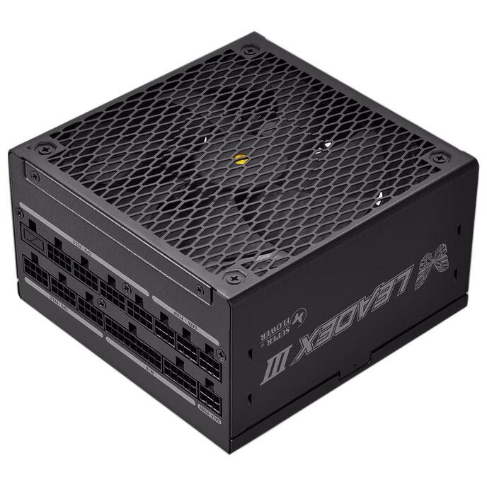 Super Flow Computer Leadex III Gold Up 850W 80 Plus Gold Power, PCIE 5.1, ATX 3.1-850 Watts, alimentazione ATX 3.1 Black Powerf