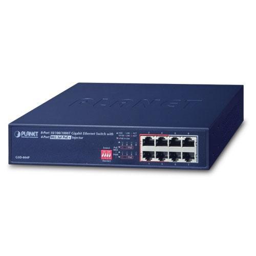 10" 8-P 10/100/1000 Gigabit