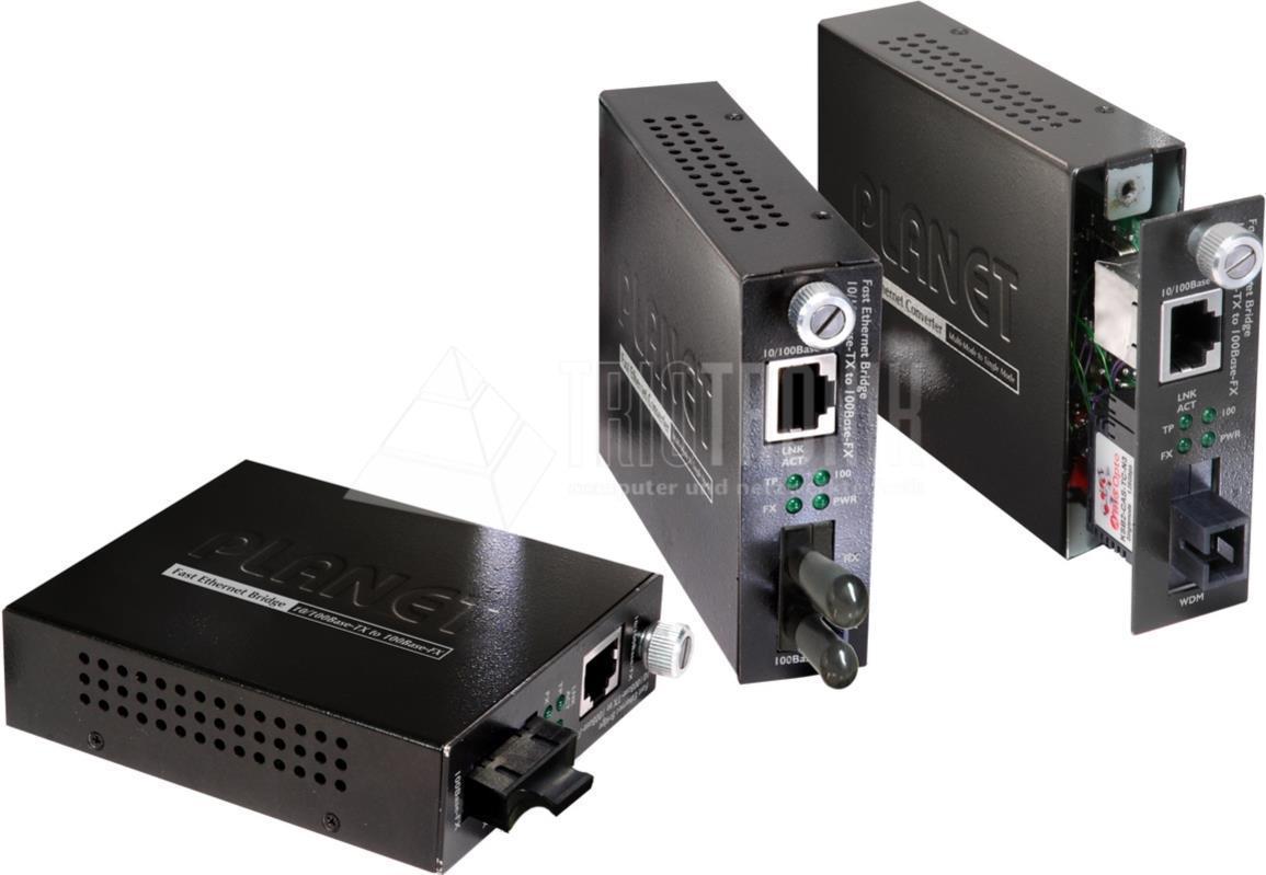 Da 10/100Base-TX a 100Base-FX
