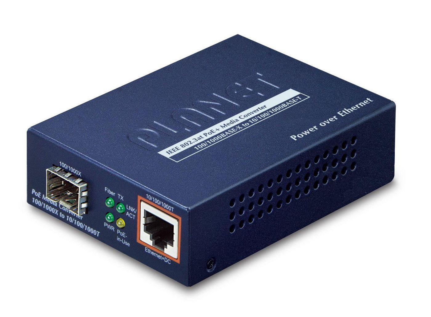 IEEE802.3af/a PoE 10/100/1000