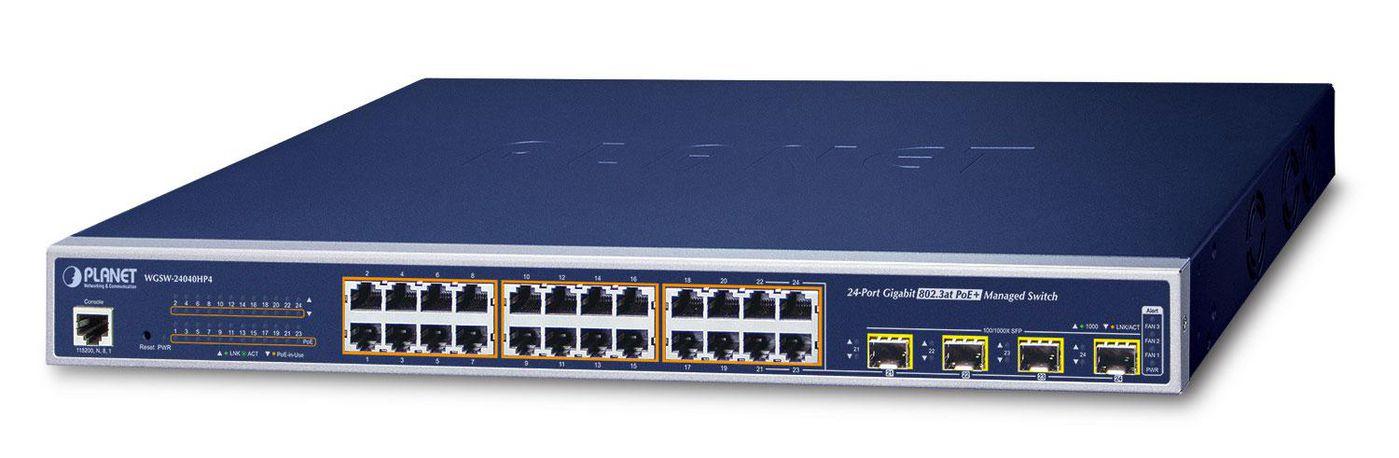 IPv6 L2/L4 gestito a 24 porte
