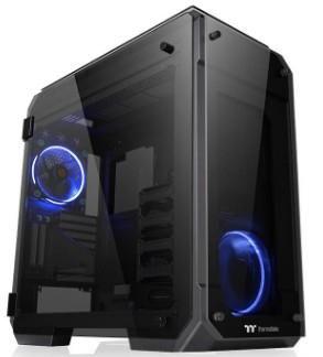 Thermaltake View 71 TG Trn Udvidet ATX Ingen strmforsyning Sort