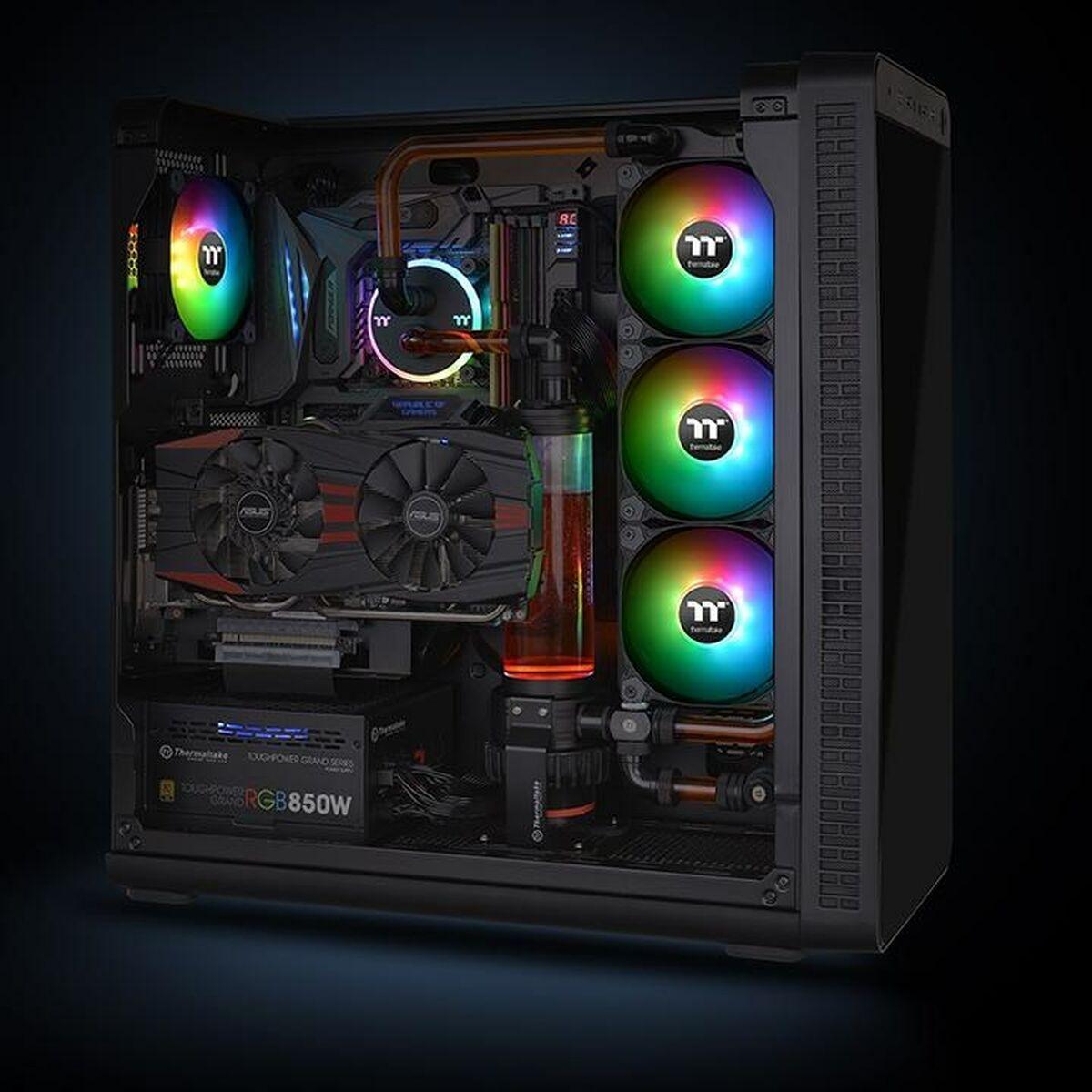 Ventola per PC Thermaltake PURE PLUS RGB 12 confezione da 3 CL-F063-PL12SW-A