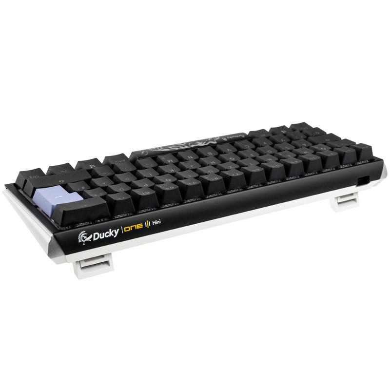 Ducky One 3 Classic Black/White Mini Gaming Tastboard, RGB LED-MX-Speed ​​Silver (DKON2161st-PDPDCLAWSC1)