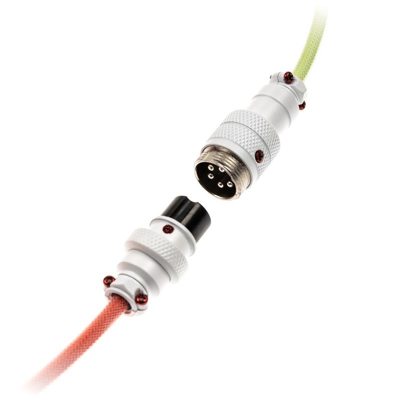 Ducky Premicord Strawberry Frog spiral cable USB type C to type A - 1.8m [DKCC-S