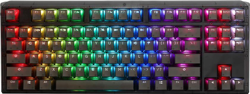 Ducky One 3 Aura Black TKL Tastiera da gioco, RGB LED - Gateron Baby Kangaroo (US) (dkon2187st -kuspdabaaag1)