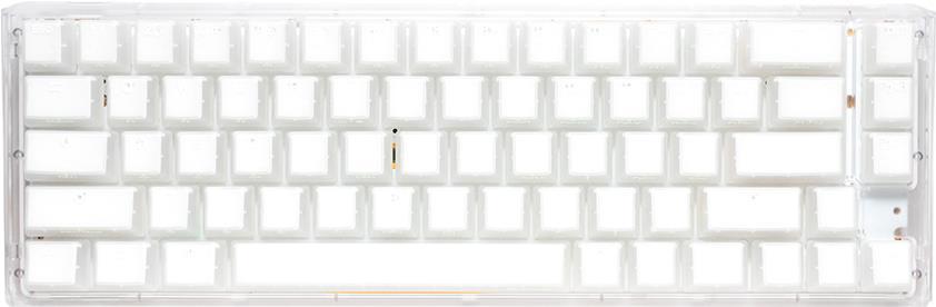 Ducky One 3 Aura White SF Tastiera da gioco, RGB LED - Gateron Baby Kangaroo (US) (DKON2167ST -kuspdawwwg1)