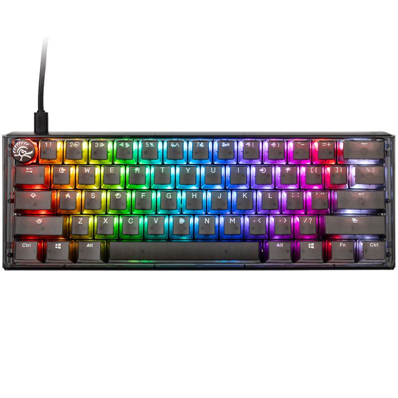 Ducky One 3 Aura Black Mini Gaming Keyboard, RGB LED - Kailh Jellyfish Y (US) (DKON2161st -fuspdabaak1)