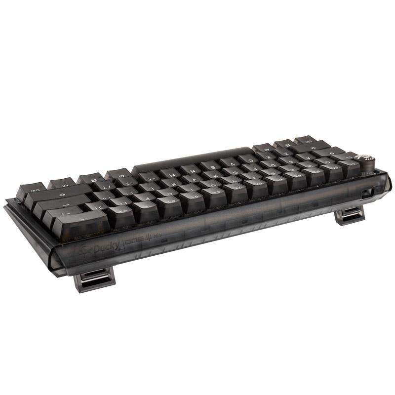 Ducky One 3 Aura Black Mini Gaming Keyboard, RGB LED - Gateron Baby Kangaroo (US) (DKON2161st -KuspDabaAag1)