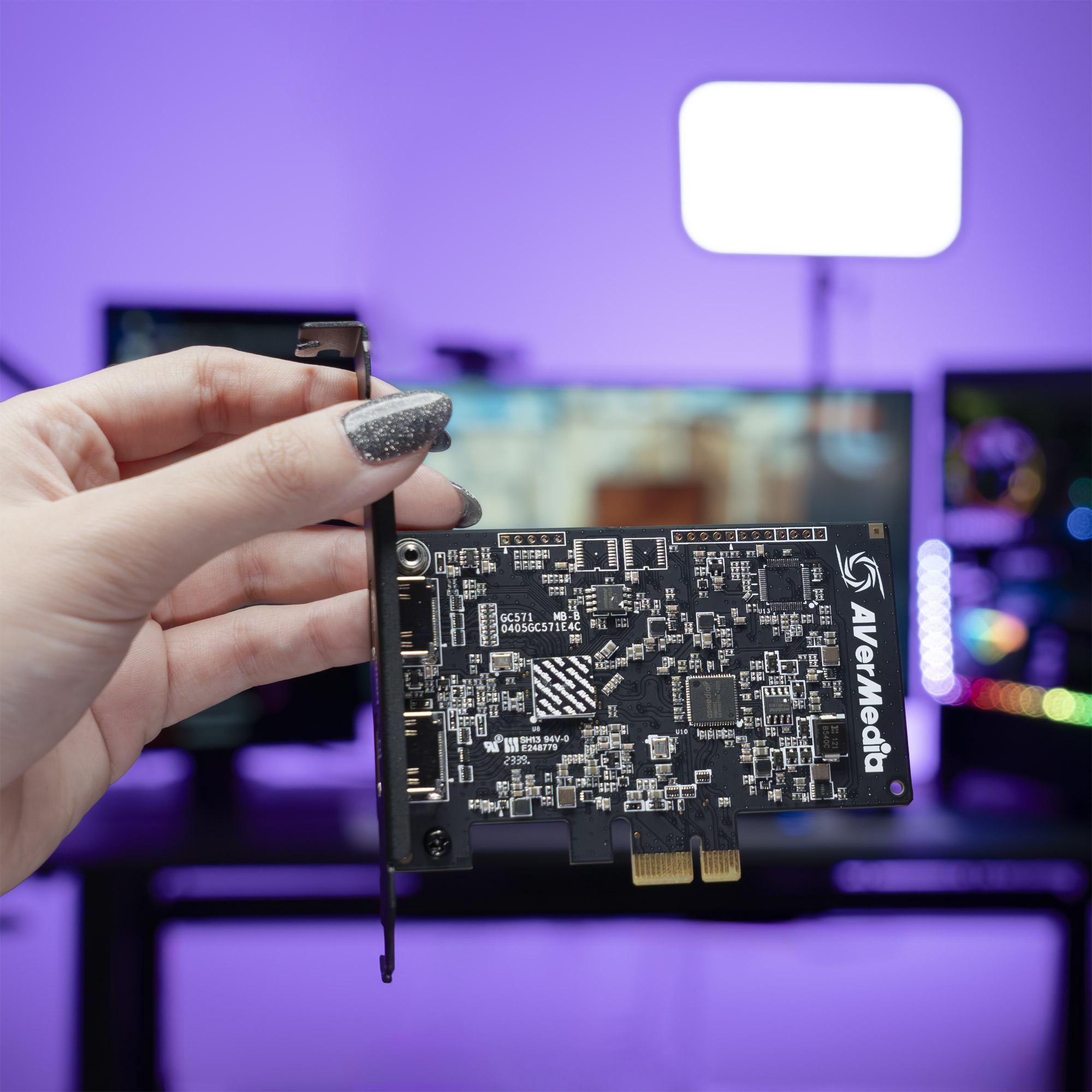 Scheda acquisizione video, streaming live Ultra HD GC571