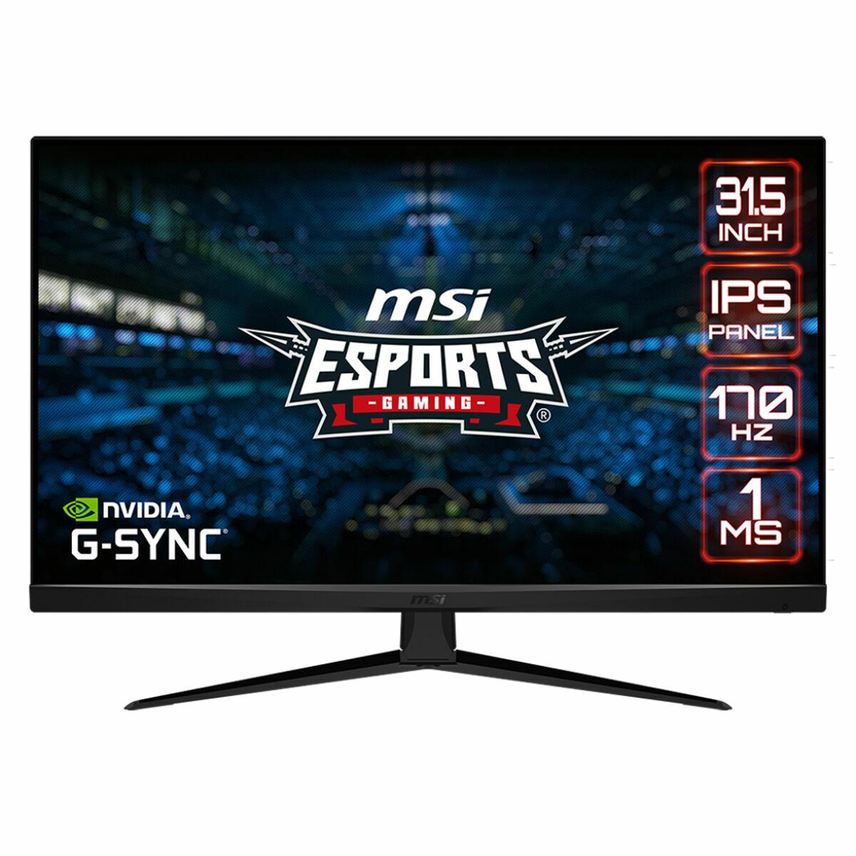 Monitor MSI G321Q 31,5"Gioco 170 Hz 1 ms HDMI DP