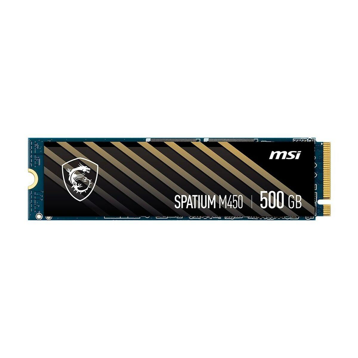 DISQUE SSD MSI SPATIUM M450 500GO - NVME M.2 TYPE 2280