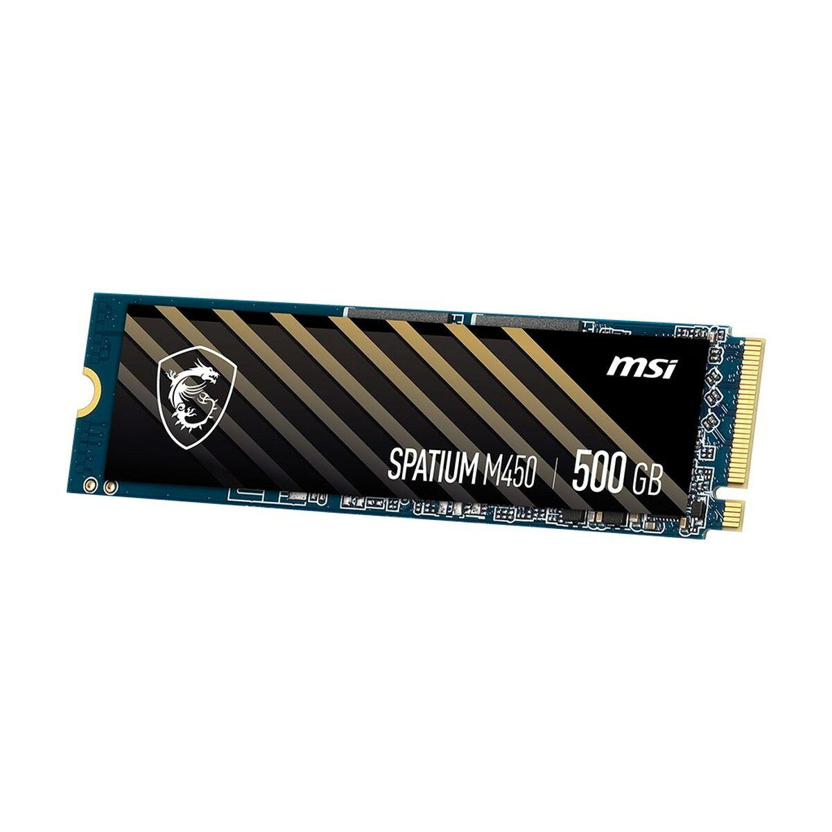 DISQUE SSD MSI SPATIUM M450 500GO - NVME M.2 TYPE 2280