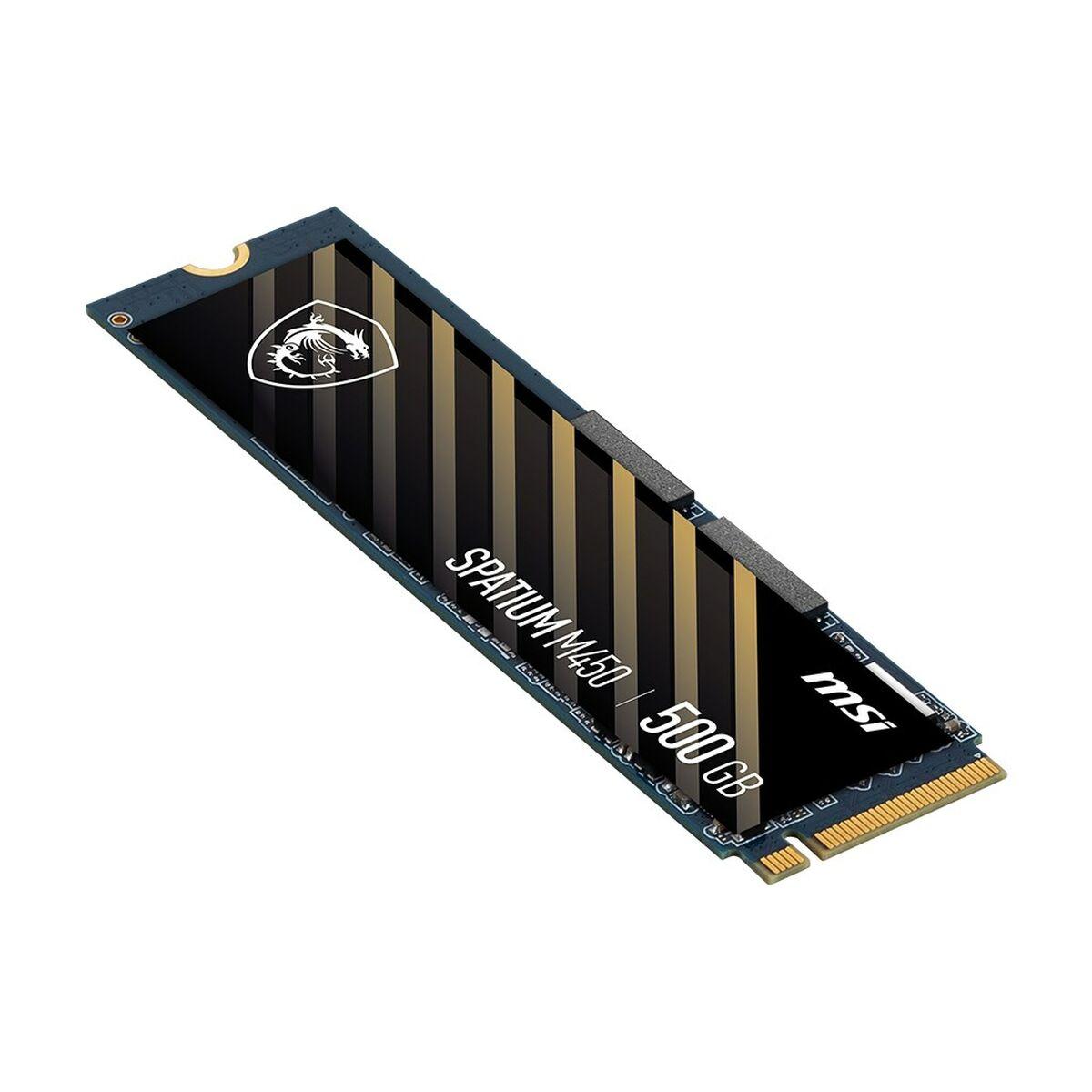 DISQUE SSD MSI SPATIUM M450 500GO - NVME M.2 TYPE 2280