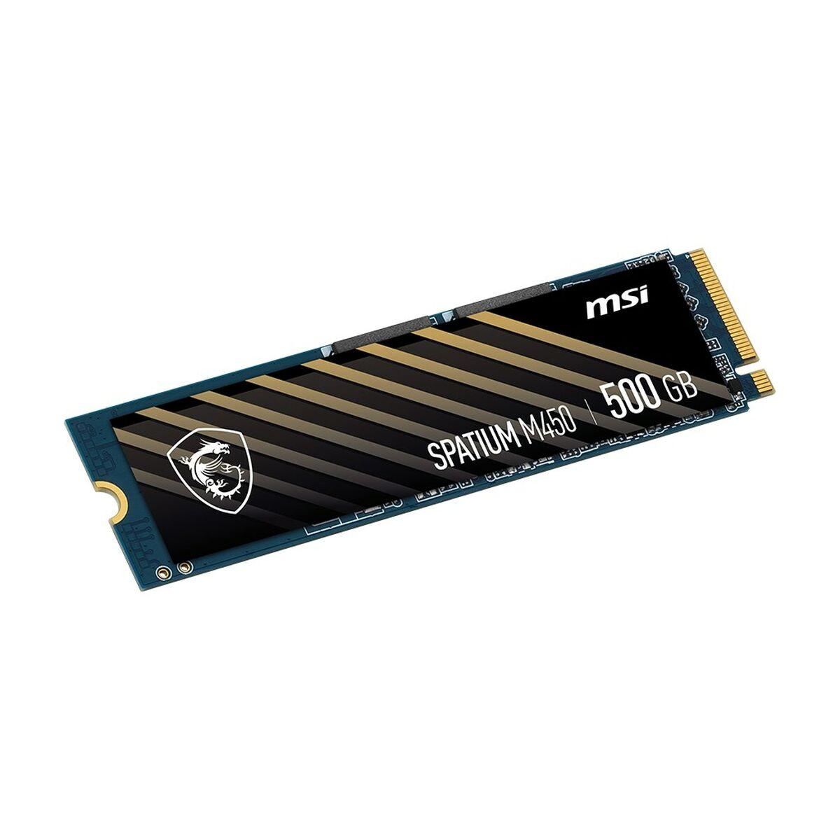 DISQUE SSD MSI SPATIUM M450 500GO - NVME M.2 TYPE 2280