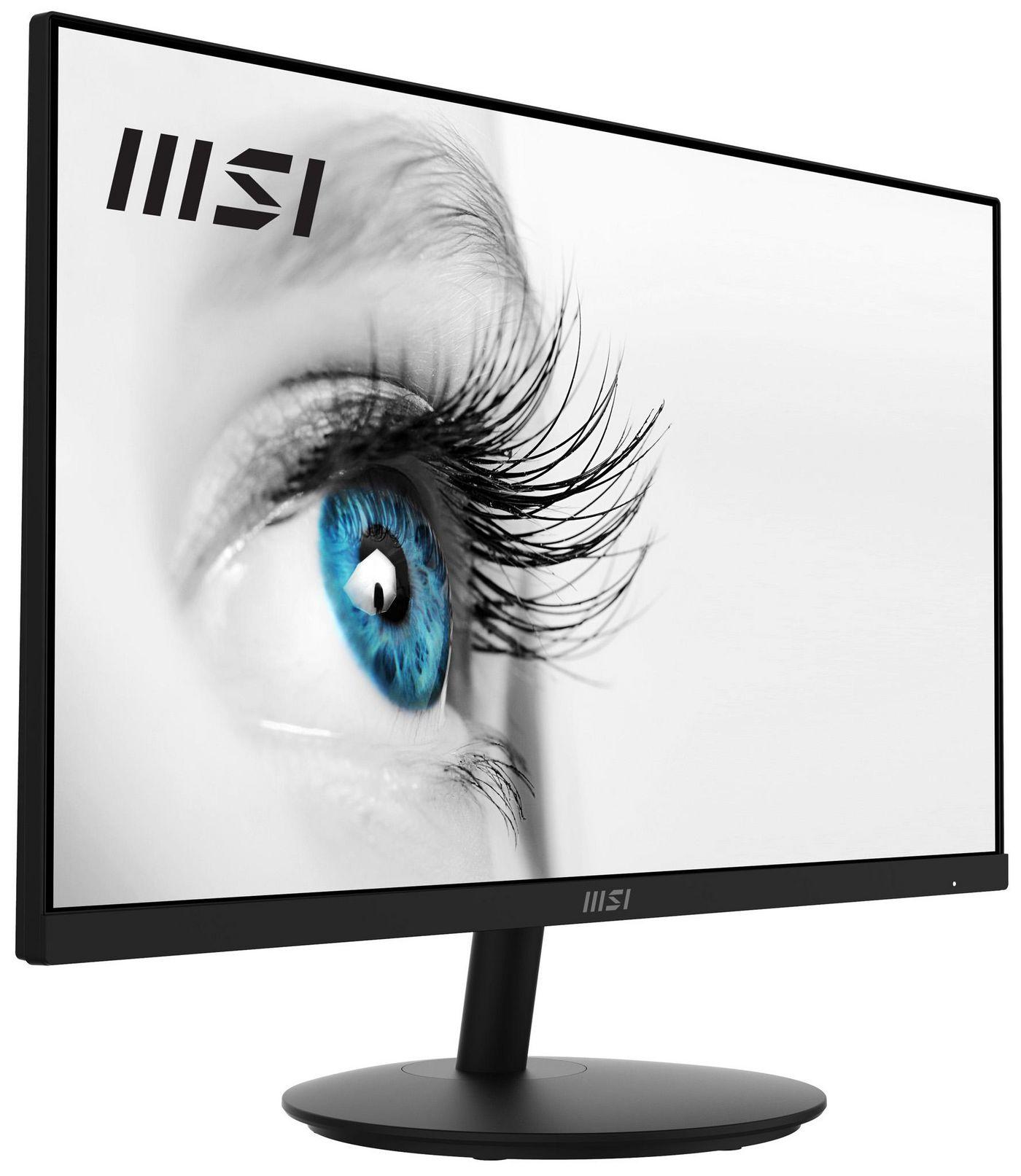 MON 23,8IPS HDMI VGA BK MM 100HZ MSI PRO MP242A 4MS FHD BLACK 16:9