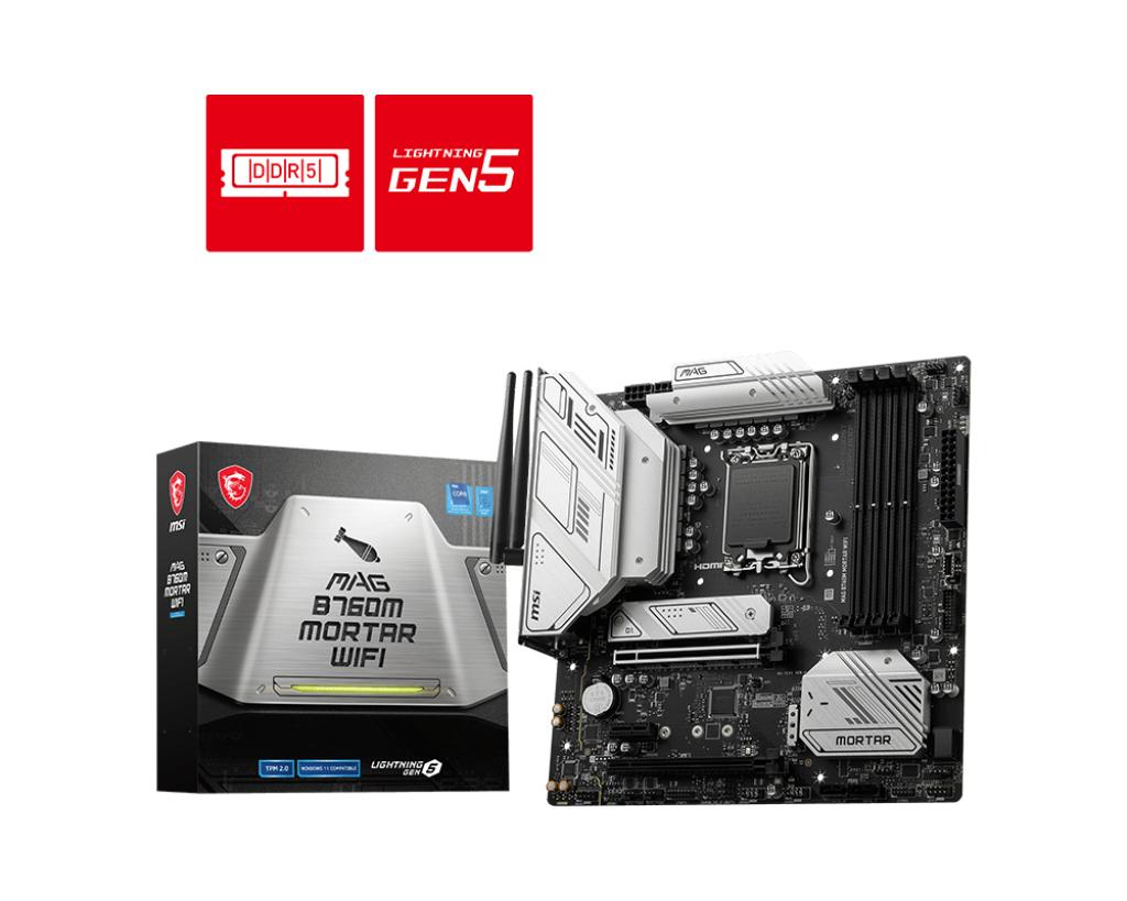 MSI MAG B760M MORTAR WIFI...