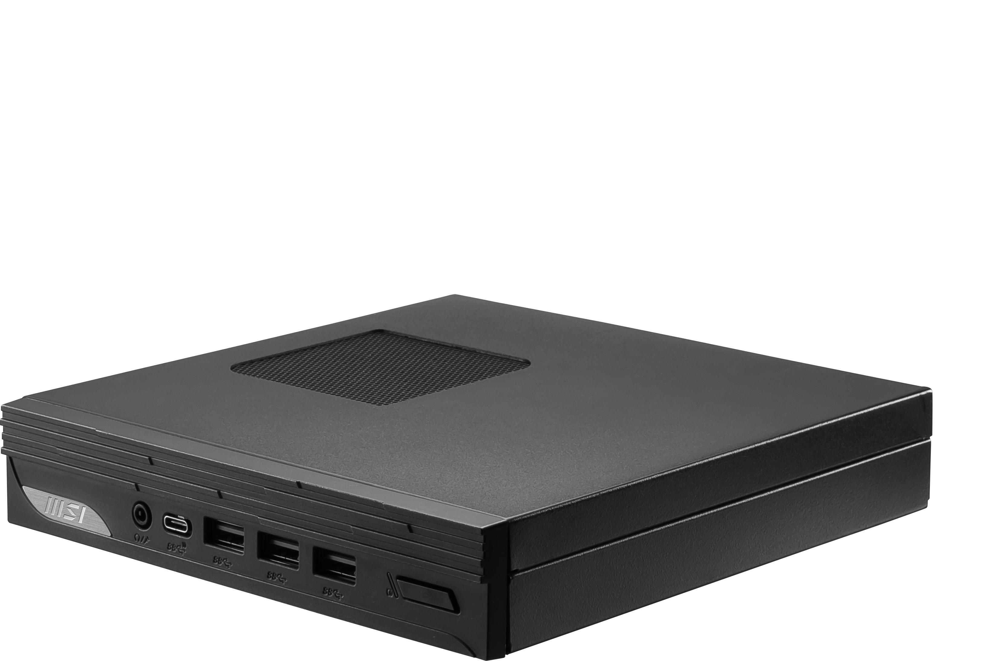 MSI Pro DP10 13M-034DE IntelÃ‚Â® CoreÃ¢â€žÂ¢ i5 i5-1340P 8 GB DDR4-SDRAM 512 GB SSD Windows 11 Pro Mini PC Nero