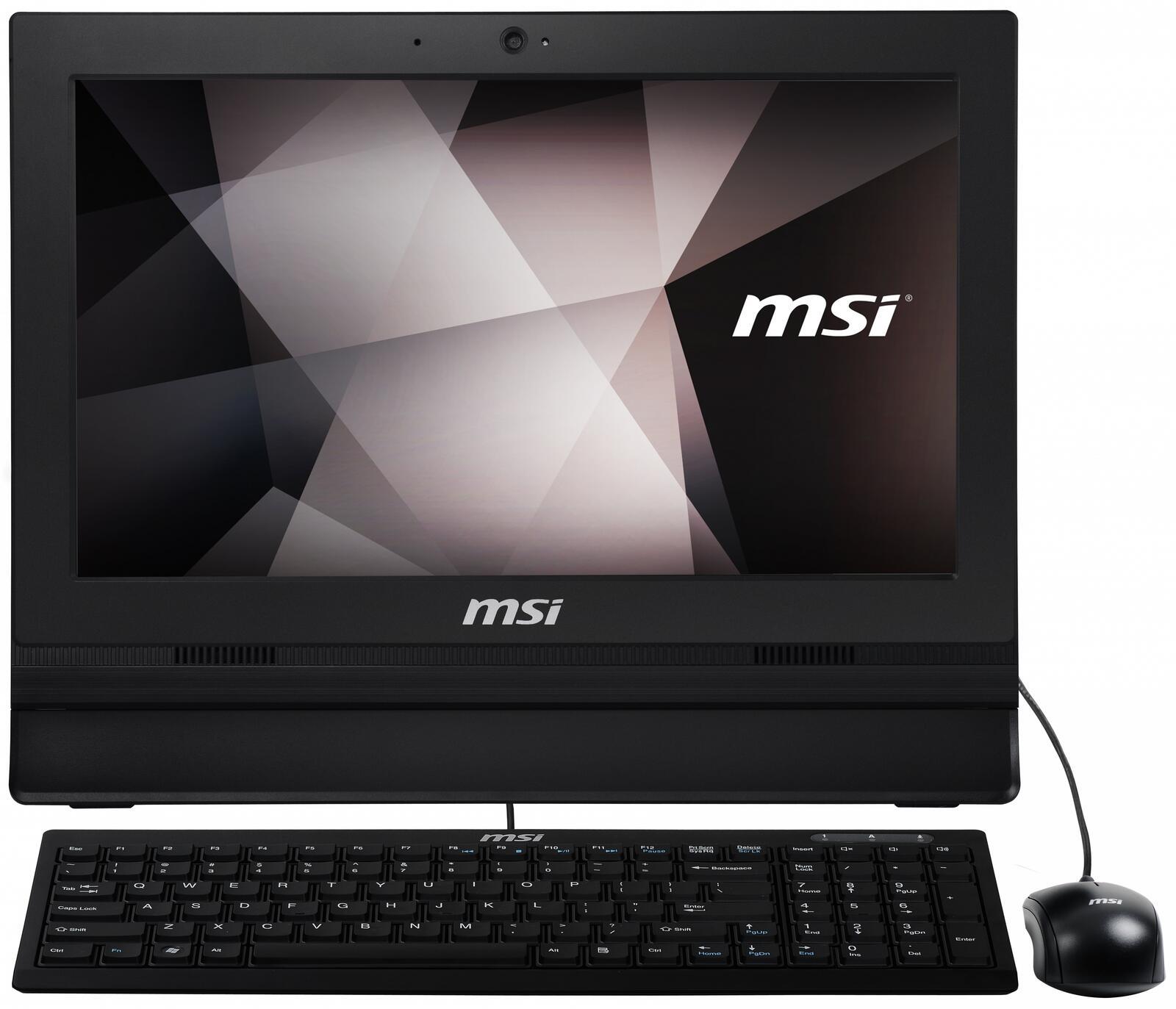 MSI PRO 16T 10M-243DE all-in-one-pc 40cm (156 pollici) (touchscreen Intel Celeron 5205U 4 GB RAM 128 GB SSD Win11 Pro)