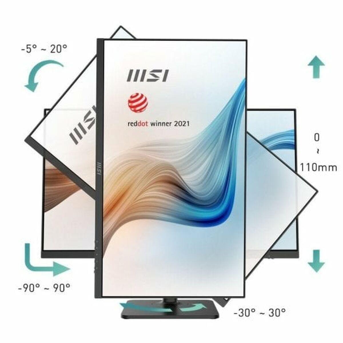 MON 27IPS 2K HDMI DP USBC BK MM PV MD272QPX WQHD BLACK 65W 100HZ PIVOT