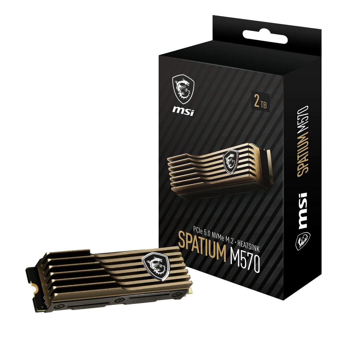 MSI SPATIUM M570 PCIE 5.0 NVME M.2 2TB HS