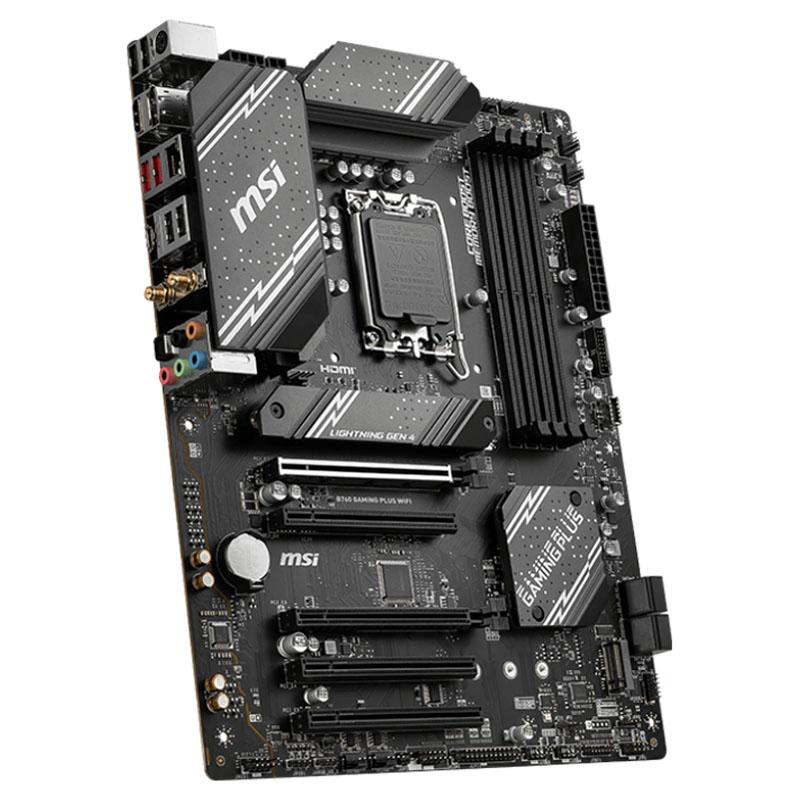 MB MSI B760 GAMING PLUS WIFI 1700 4D5 2M.2 4S3 U3.2 GBL H/D ATX DDR5