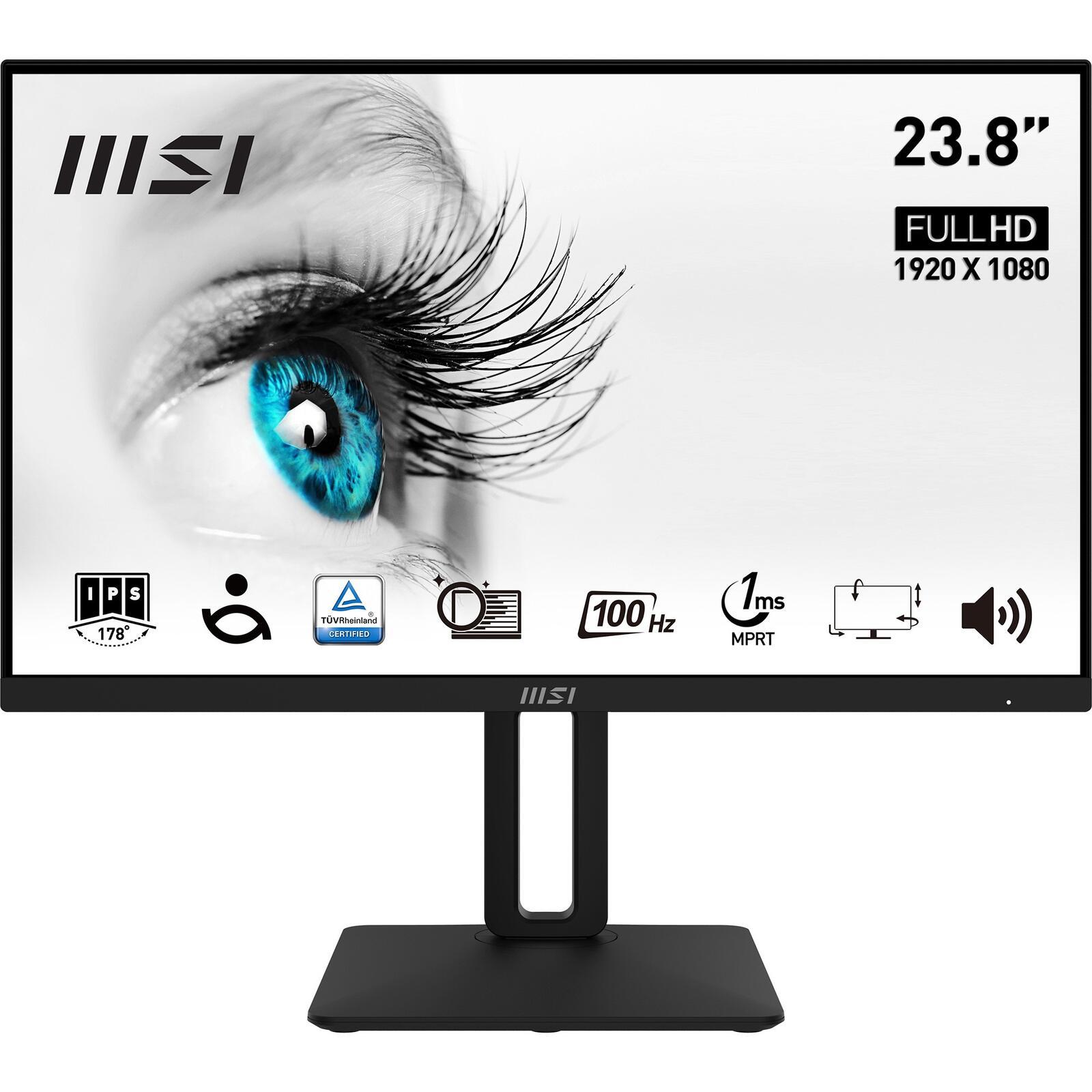 Monitor MSI PRO MP242APDE 60 cm (238 pollici)