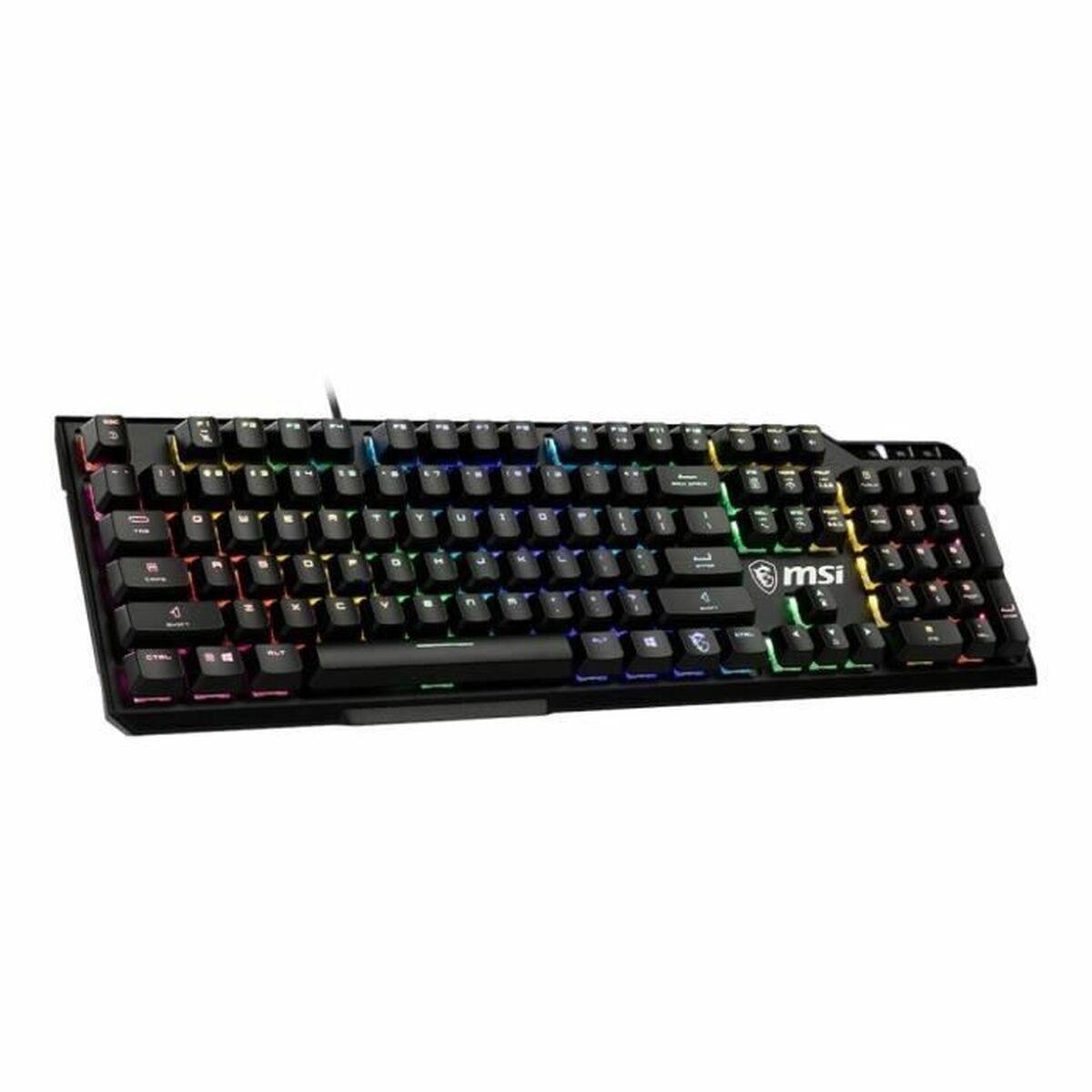 CLAVIER GAMER MCANIQUE (KAILH RED) MSI VIGOR GK41 RGB (NOIR)
