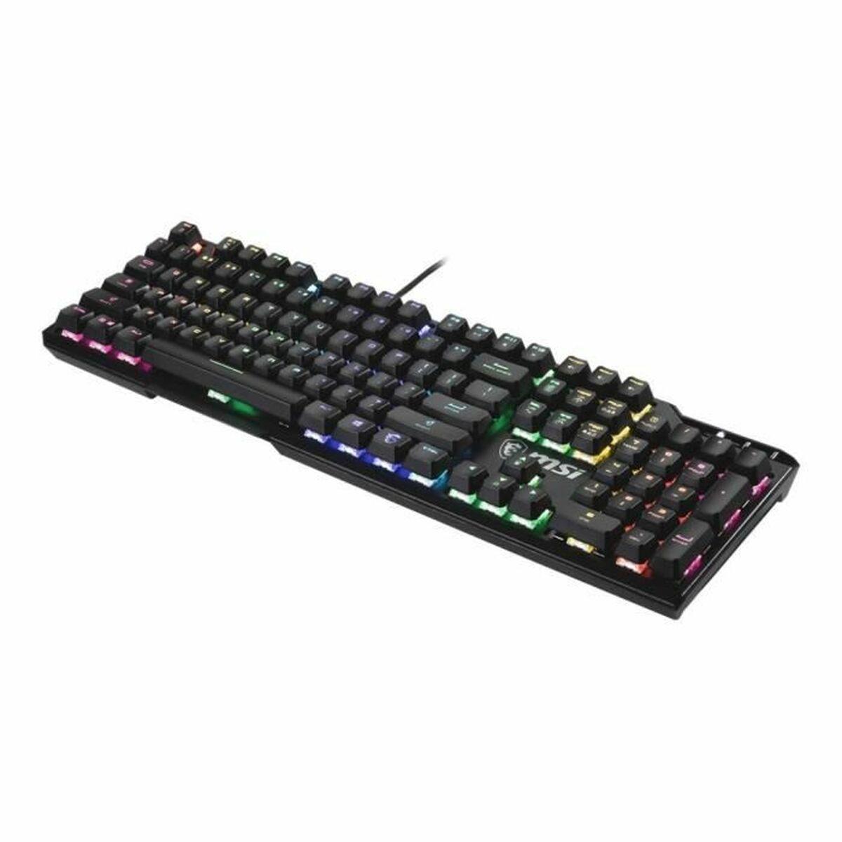 CLAVIER GAMER MCANIQUE (KAILH RED) MSI VIGOR GK41 RGB (NOIR)