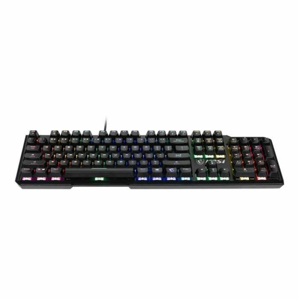 CLAVIER GAMER MCANIQUE (KAILH RED) MSI VIGOR GK41 RGB (NOIR)