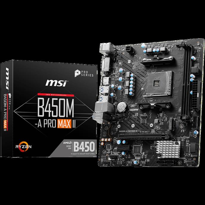 MSI B450M-A PRO MAX II...