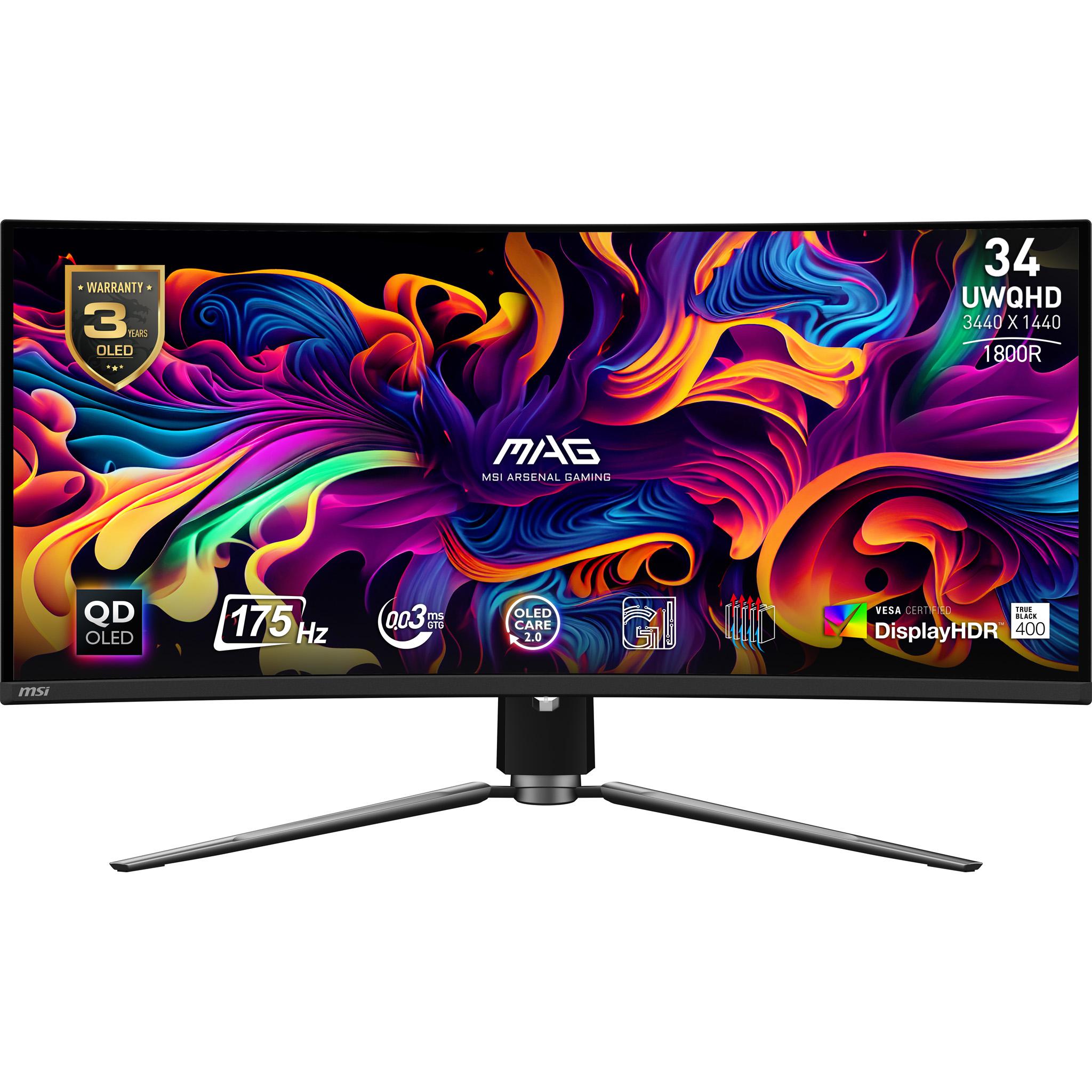 MSI MAG 341CQP QD-OLED...